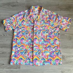 Disney 2023 Rainbow Pride Button Down Shirt